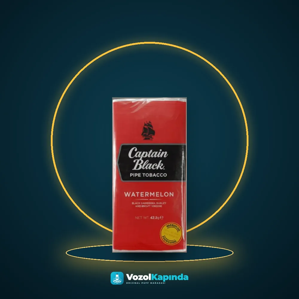 Captain Black Watermelon Pipo Tütünü Karpuz aromalı fiyatı ve siparişi, Vozol Kapında