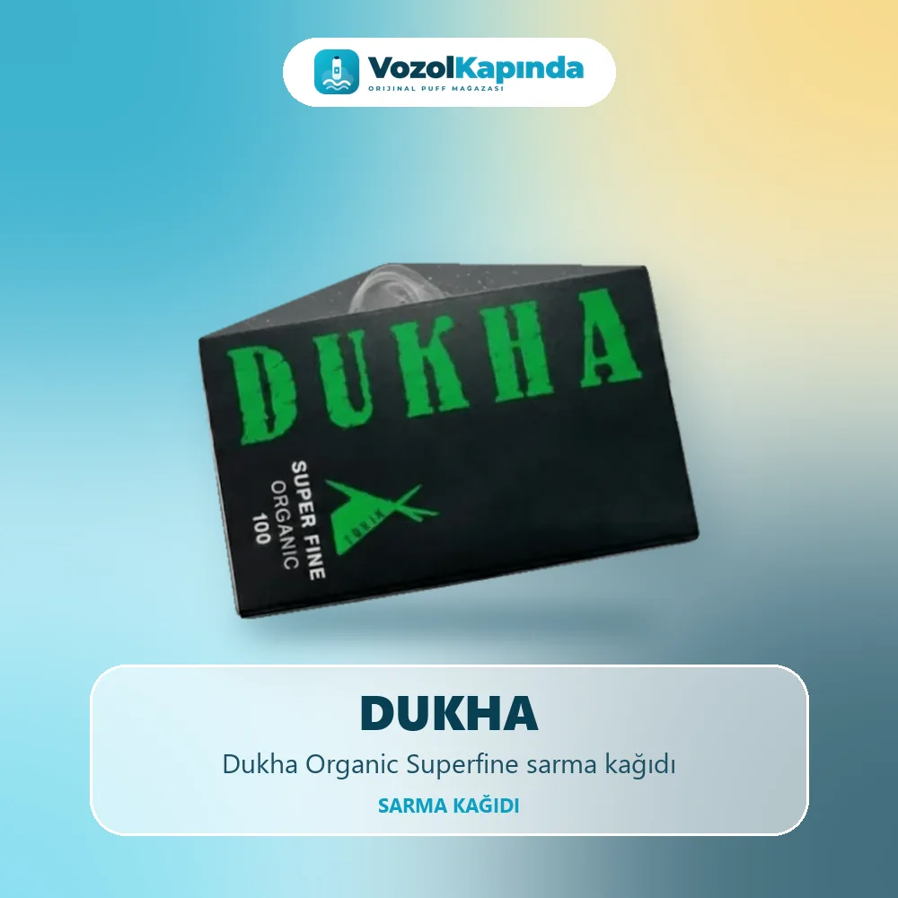 Dukha Organic Superfine sarma kağıdı sipariş avantajları: kapıda ödeme ve gizli paket