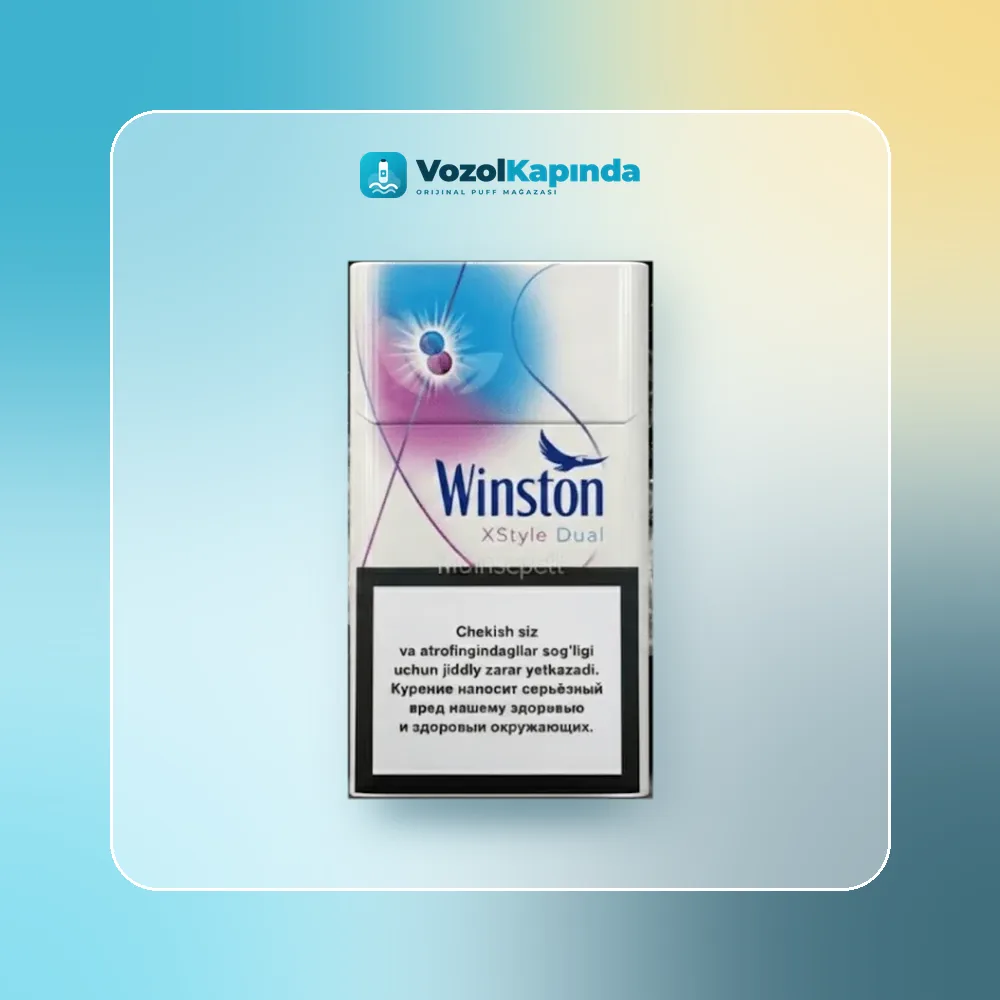 Winston Xstyle Dual ithal sigara Orijinal Ambalaj Winston Xstyle Dual ithal sigara ürün görseli, orijinal sigara