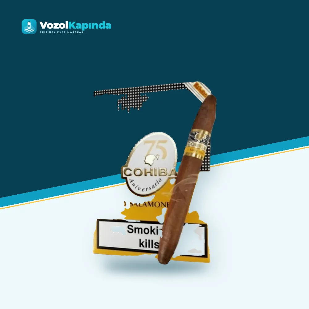 Cohiba Salamones Puro 5’s Gift Pack DOMİNİC ürün görseli, orijinal puro
