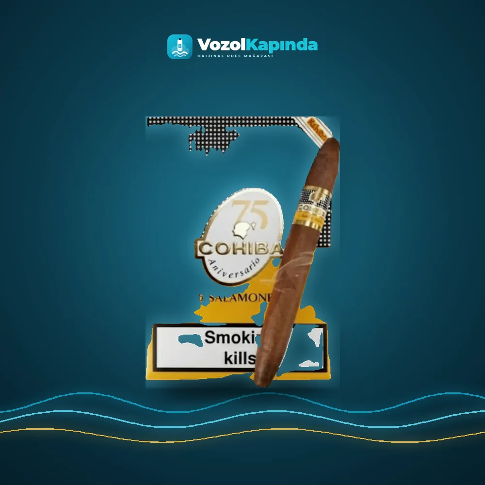 Cohiba Salamones Puro 5’s Gift Pack DOMİNİC, Vozol Kapında orijinal puro