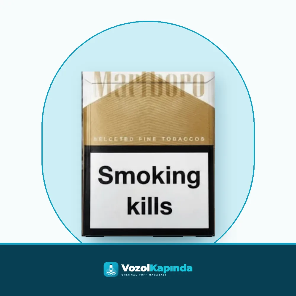Marlboro Gold ithal sigara FREESHOP Orijinal Ambalaj Marlboro Gold ithal sigara FREESHOP paket görünümü