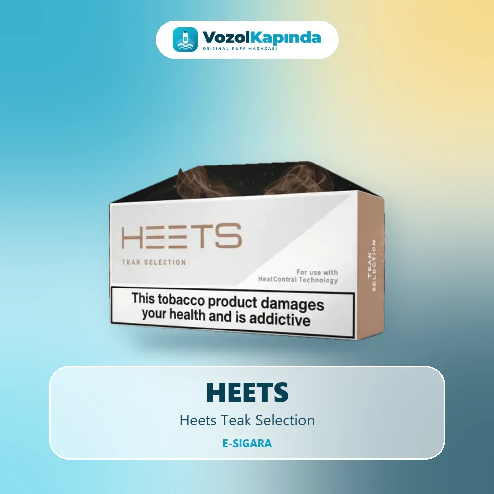Heets Teak Selection Sipariş Bilgileri Heets Teak Selection bilgi kartı, orijinal e-sigara