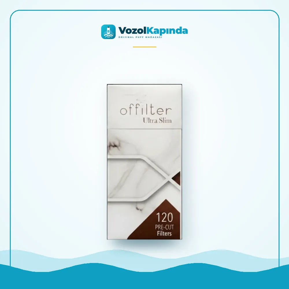 Offilter Organic Ultra Slim sarma filtresi satın al, Vozol Kapında