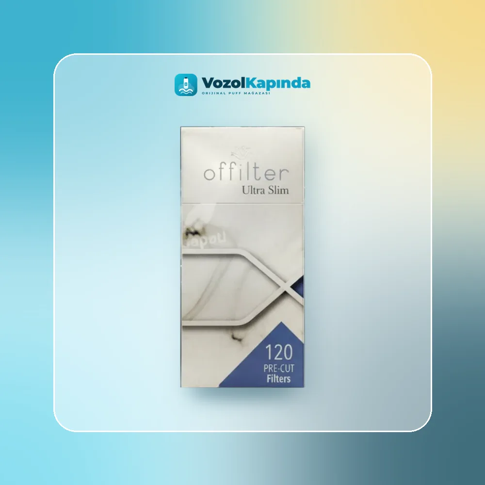 Offilter Ultra Slim sarma filtresi Paket Görünümü Offilter Ultra Slim sarma filtresi ürün görseli, orijinal sarma filtresi