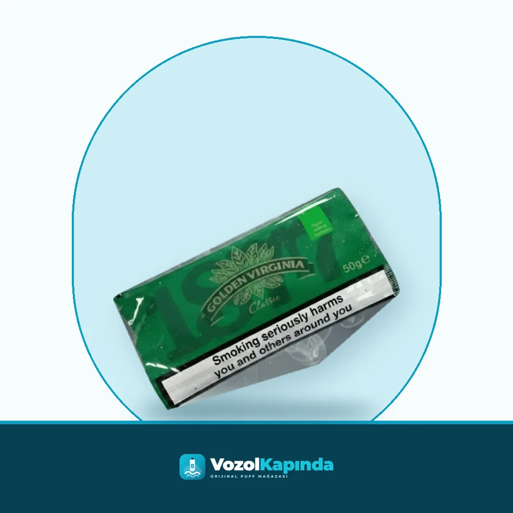 Golden Virginia Classic 2. kalite- 50gr Orijinal Ambalaj Golden Virginia Classic 2. kalite- 50gr ön yüz görseli, orijinal ambalaj