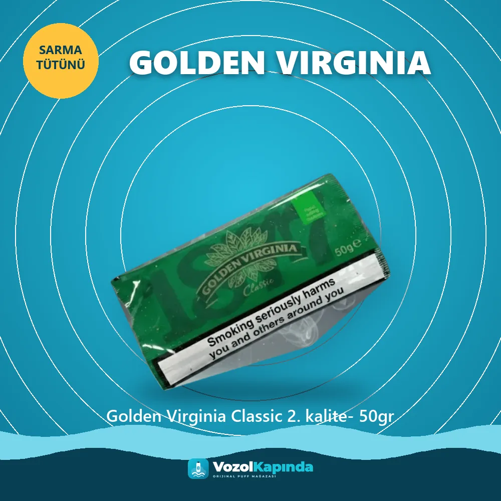 Golden Virginia Classic 2. kalite- 50gr Özellikleri Golden Virginia Classic 2. kalite- 50gr sipariş avantajları: kapıda ödeme ve gizli paket