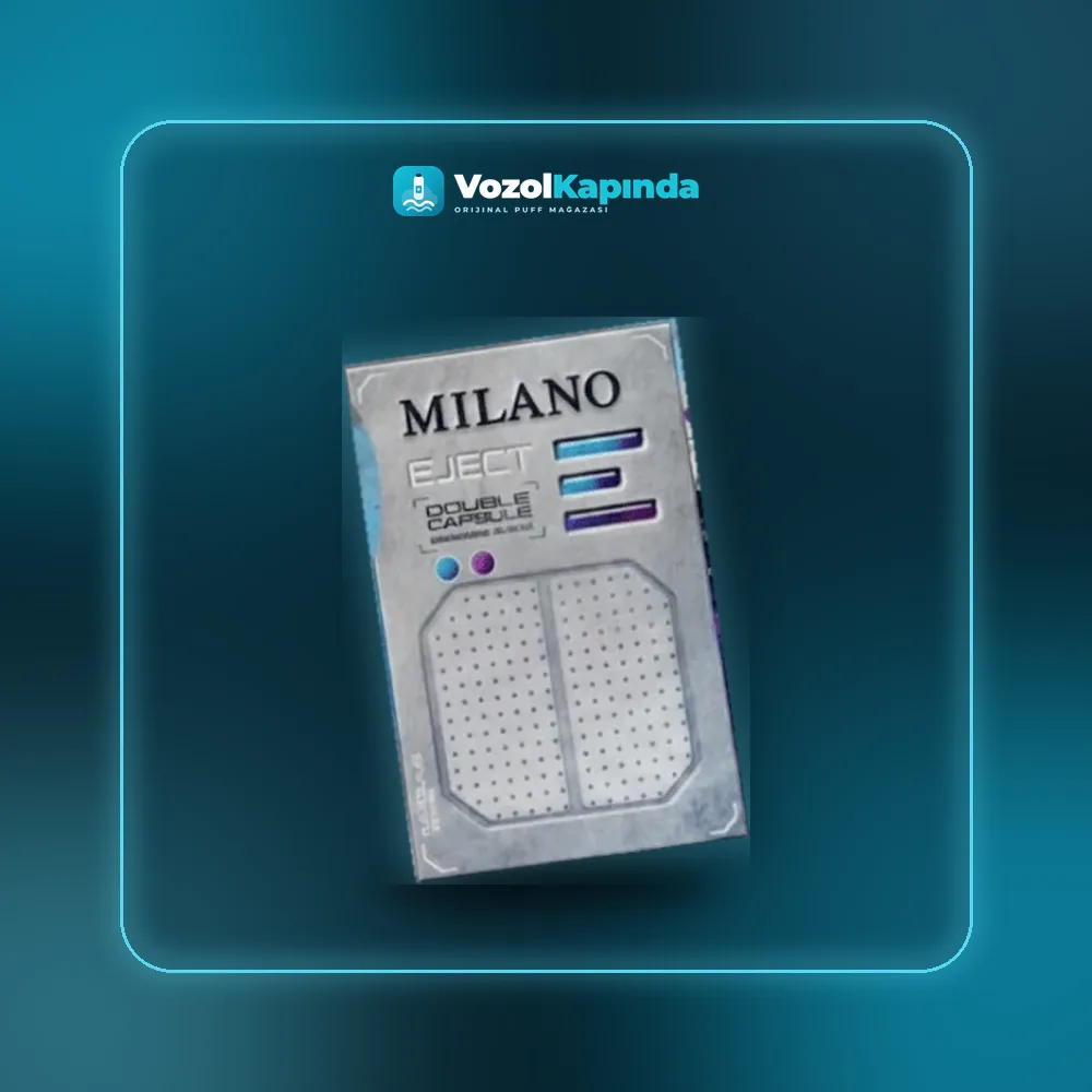 Milano Eject Double Click sigara Mentol ve Böğürtlen fiyatı ve siparişi, Vozol Kapında