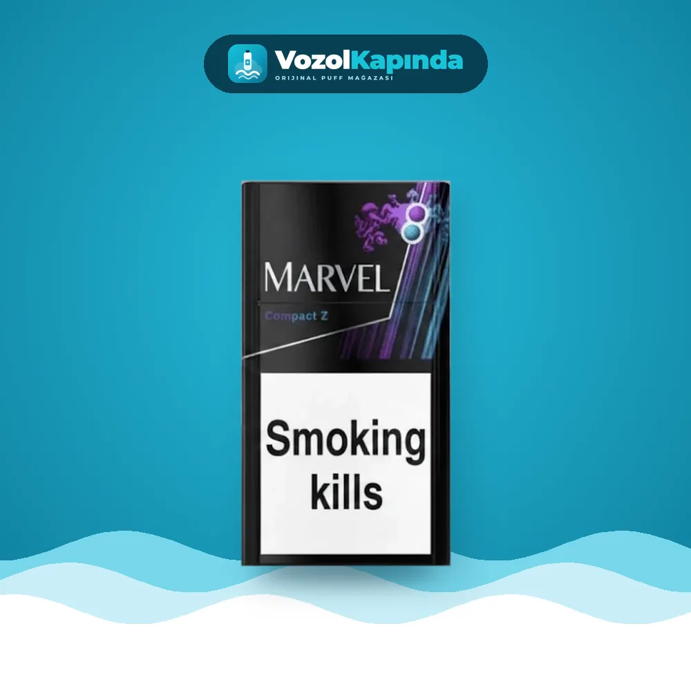 Marvel Compact Z sigara Meyve ve Yeşil Limon aromalı satın al, Vozol Kapında