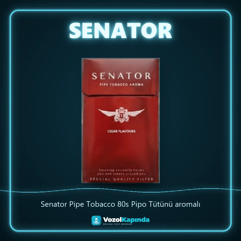 Senator Pipe Tobacco 80s Pipo Tütünü aromalı sipariş avantajları: kapıda ödeme ve gizli paket