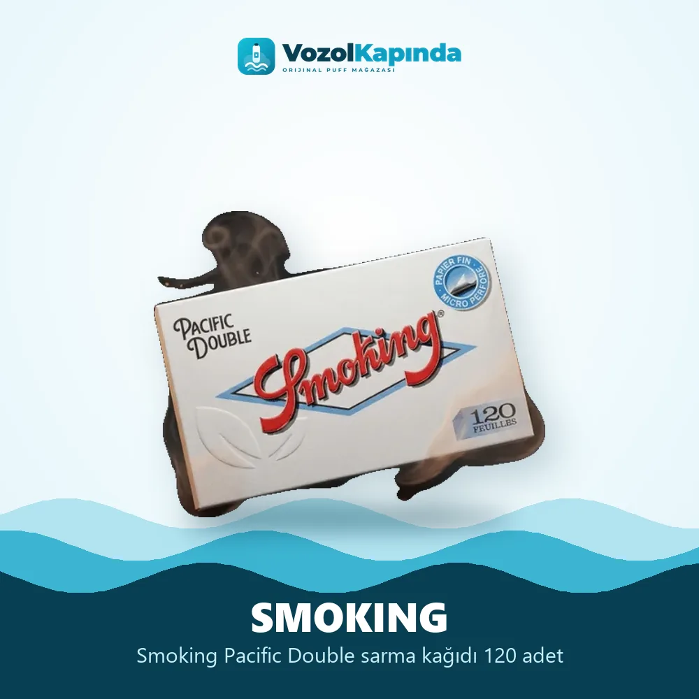 Smoking Pacific Double sarma kağıdı 120 adet Sipariş Bilgileri Smoking Pacific Double sarma kağıdı 120 adet özellikleri: orijinal ürün, kapıda ödeme, gizli paket