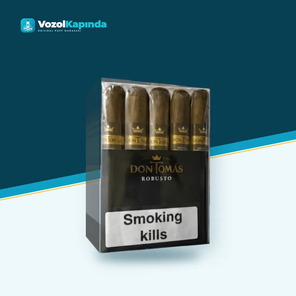Don Tomas Robusto Puro 10’s paket görünümü