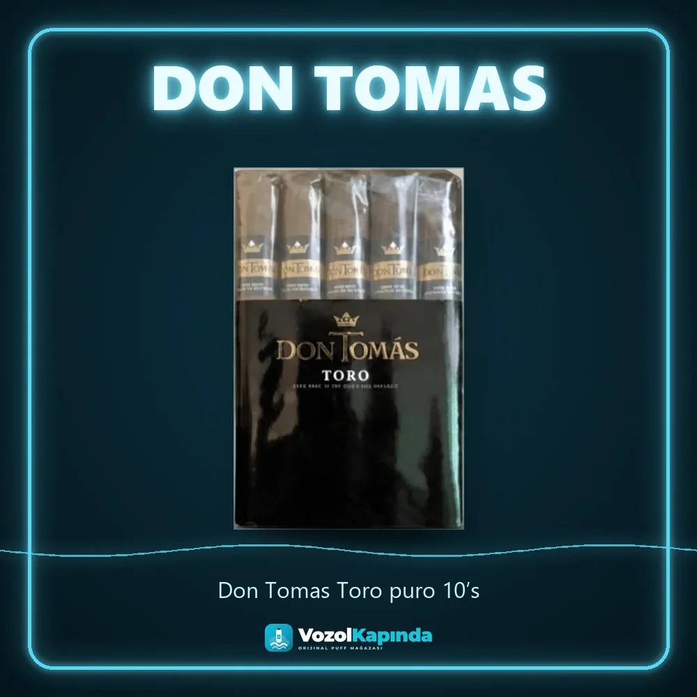 Don Tomas Toro puro 10’s Özellikleri Don Tomas Toro puro 10’s sipariş avantajları: kapıda ödeme ve gizli paket