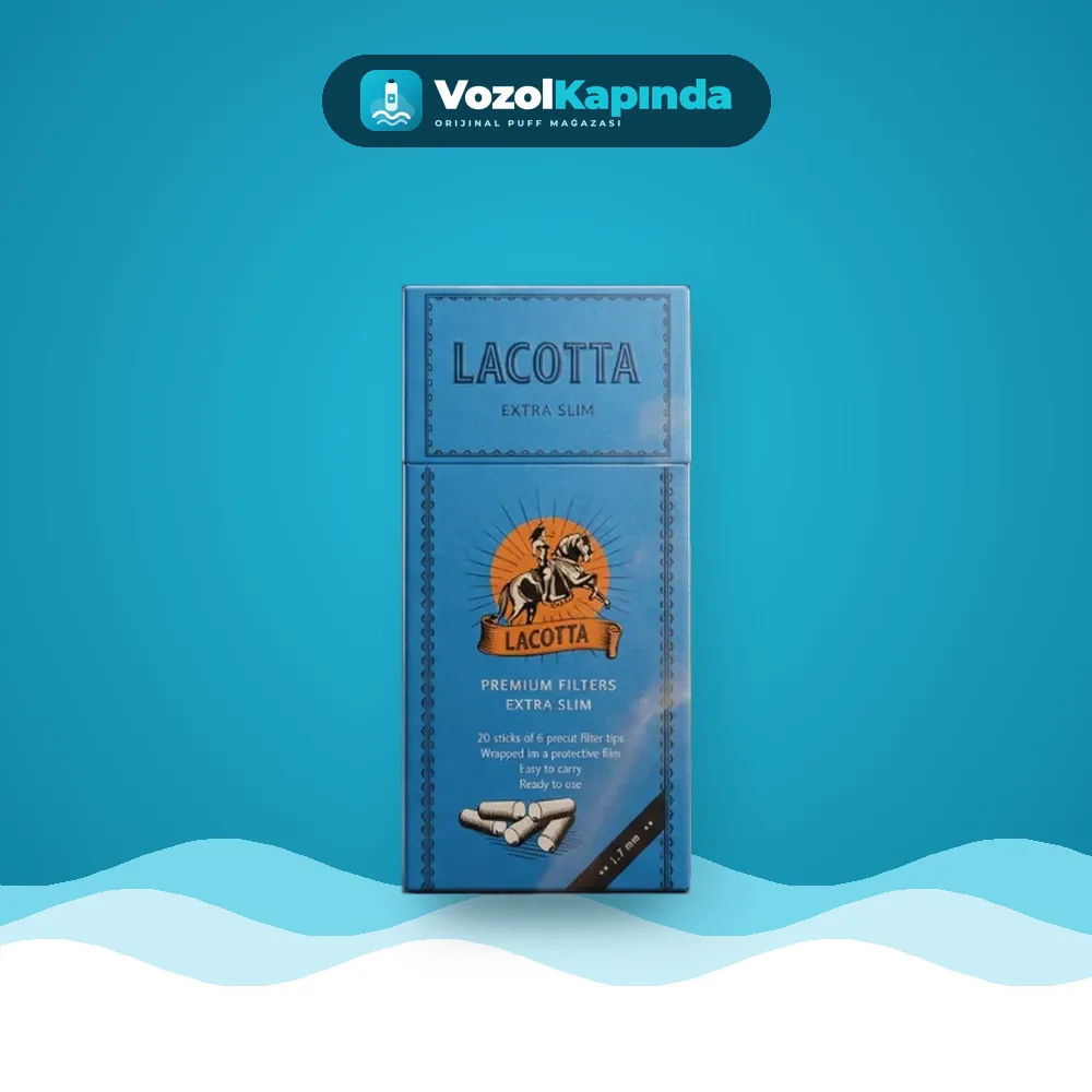 Lacotta Extra Slim sarma filtresi Fiyatı Lacotta Extra Slim sarma filtresi fiyatı ve siparişi, Vozol Kapında