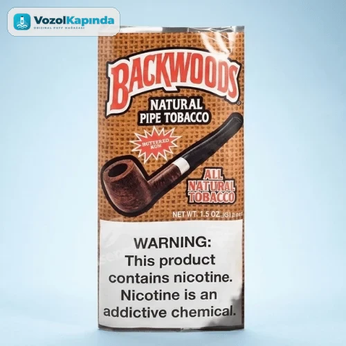 Backwoods Buttered Rum pipo tütünü - 43gr