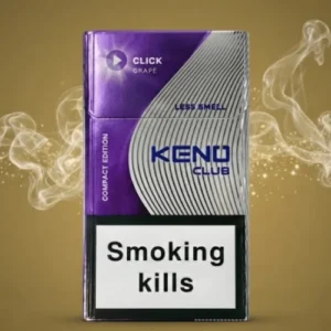Keno Club Grape Click Slender sigara – Siyah Üzüm aromalı