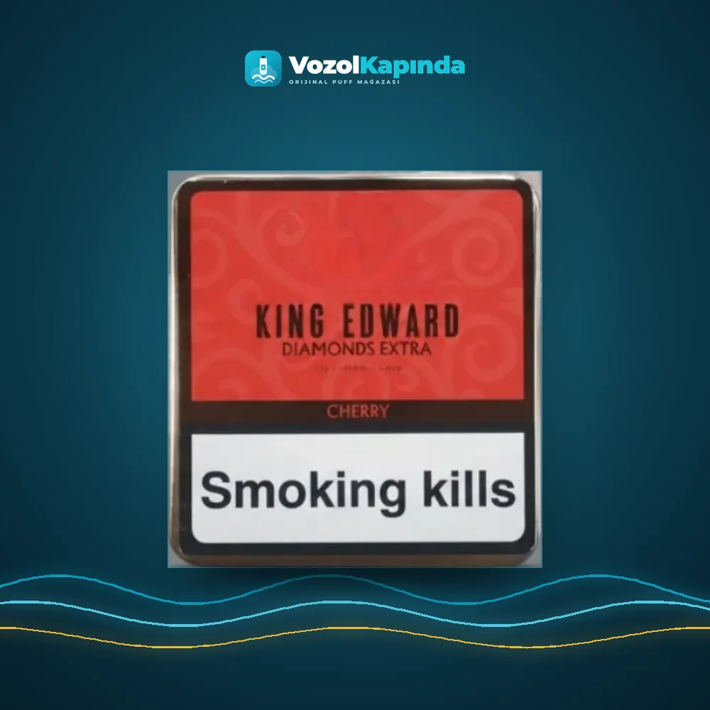 King Edward Diamonds Extra Cherry sigarillo 10’s Satın Al King Edward Diamonds Extra Cherry sigarillo 10’s, Vozol Kapında orijinal sigarillo