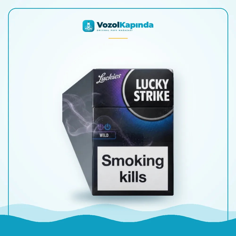 Lucky Strike Wild ithal sigara Mentol ve Böğürtlen aromalı Fiyatı Lucky Strike Wild ithal sigara Mentol ve Böğürtlen aromalı satın al, Vozol Kapında