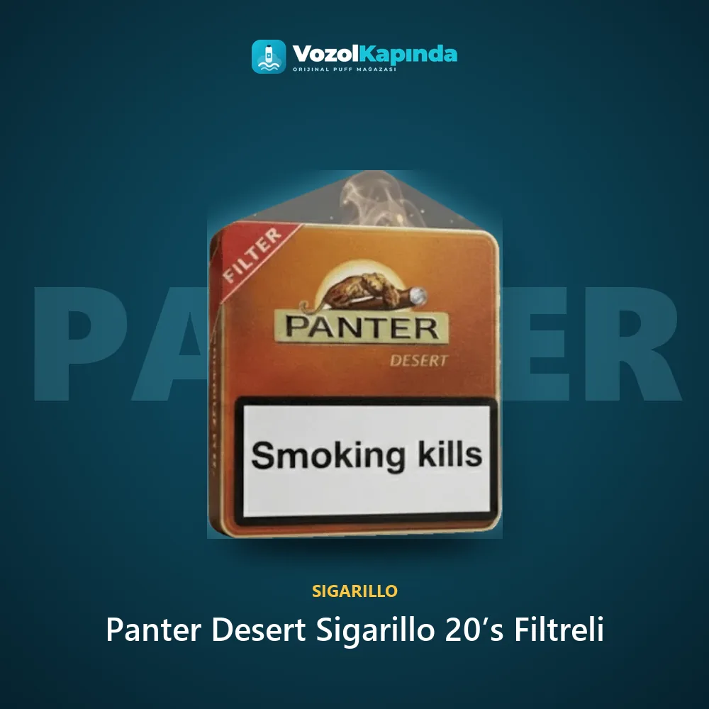 Panter Desert Sigarillo 20’s Filtreli Sipariş Bilgileri Panter Desert Sigarillo 20’s Filtreli özellikleri: orijinal ürün, kapıda ödeme, gizli paket