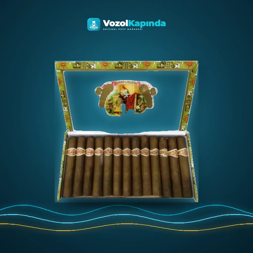 Romeo y Julieta 25 Robustos 25’s Ahşap Kutu DOMİNİC Satın Al Romeo y Julieta 25 Robustos 25’s Ahşap Kutu DOMİNİC, Vozol Kapında orijinal puro