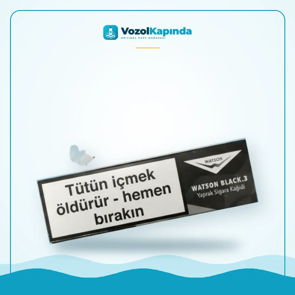 Watson Black No3 Sigara Sarma Kağıdı Satın Al Watson Black No3 Sigara Sarma Kağıdı fiyatı ve siparişi, Vozol Kapında