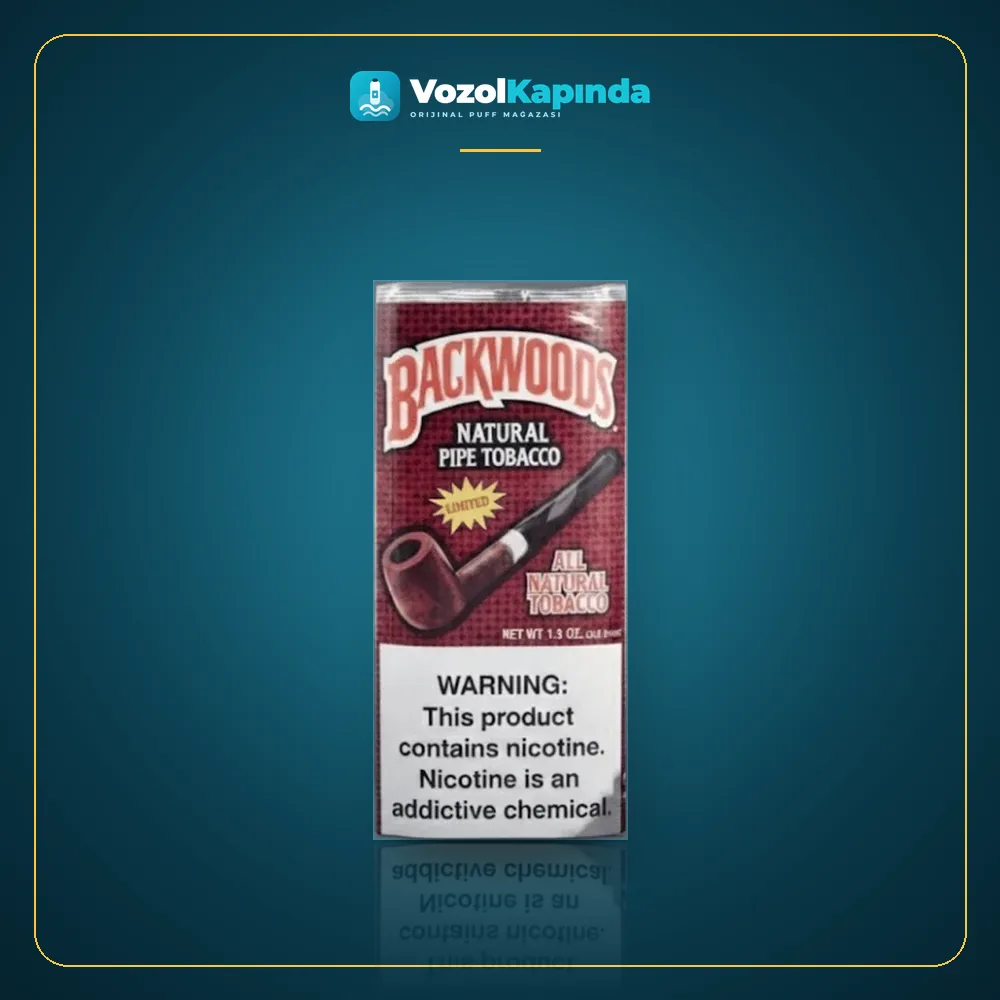 Backwoods Cherry Pipo Tütünü 43gr Paket Görünümü Backwoods Cherry Pipo Tütünü 43gr paket görünümü