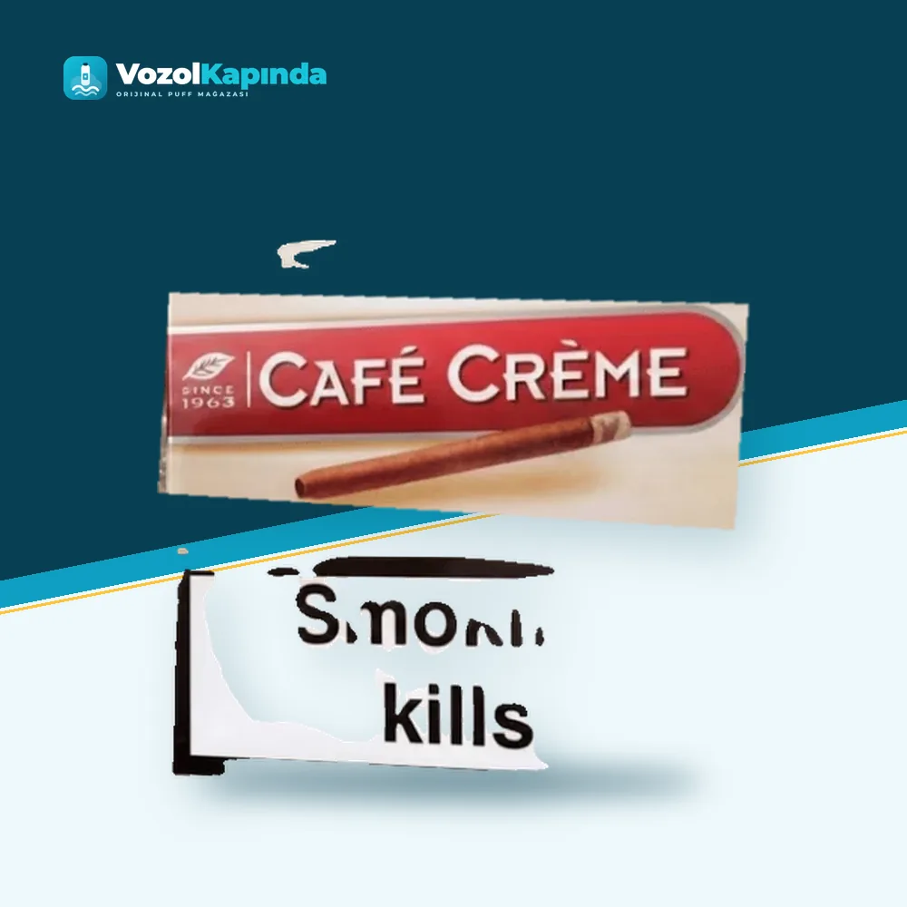 Cafe Creme Vanilla sigarillo 10’s Ürün Görseli Cafe Creme Vanilla sigarillo 10’s ön yüz görseli, orijinal ambalaj