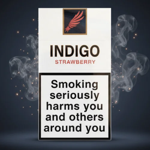 Indigo Strawberry ithal sigara – Çilek aromalı