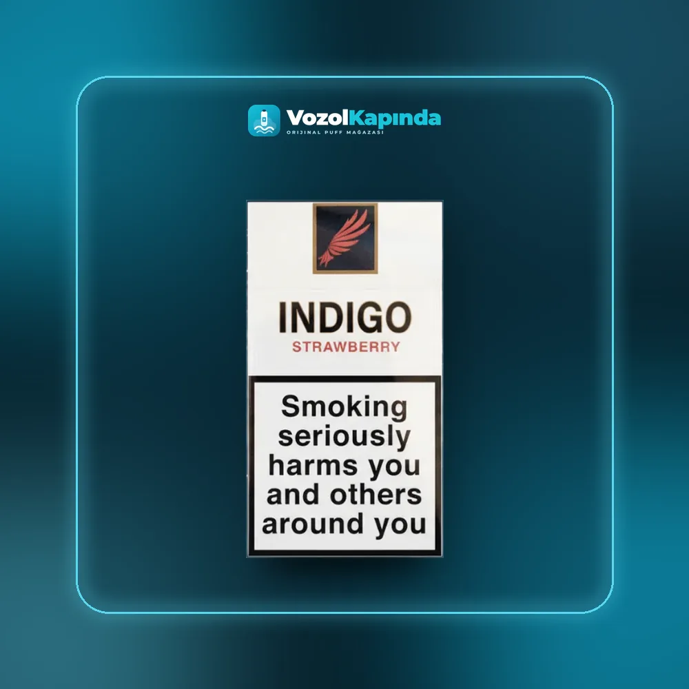Indigo Strawberry ithal sigara Çilek aromalı Sipariş Indigo Strawberry ithal sigara Çilek aromalı, Vozol Kapında orijinal sigara