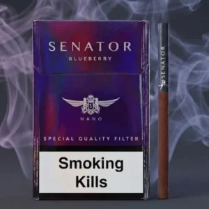 Senator Nano Blueberry sigara – Yabanmersini aromalı