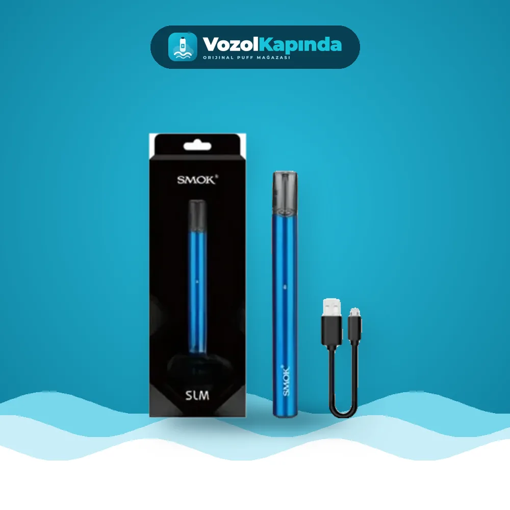 Smok SLM Pod Kit Blue Fiyatı Smok SLM Pod Kit Blue satın al, Vozol Kapında