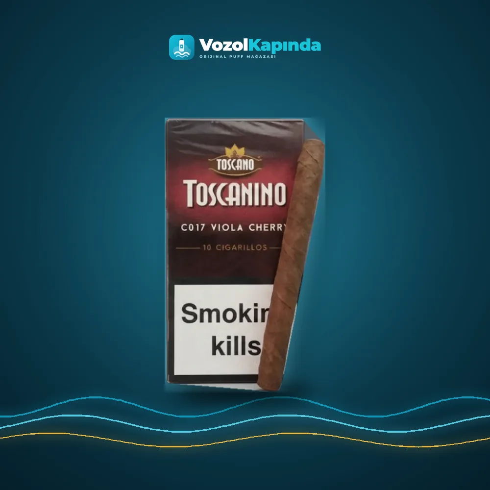 Toscanino Viola Cherry Puro 10’s Kiraz aromalı Fiyatı Toscanino Viola Cherry Puro 10’s Kiraz aromalı satın al, Vozol Kapında