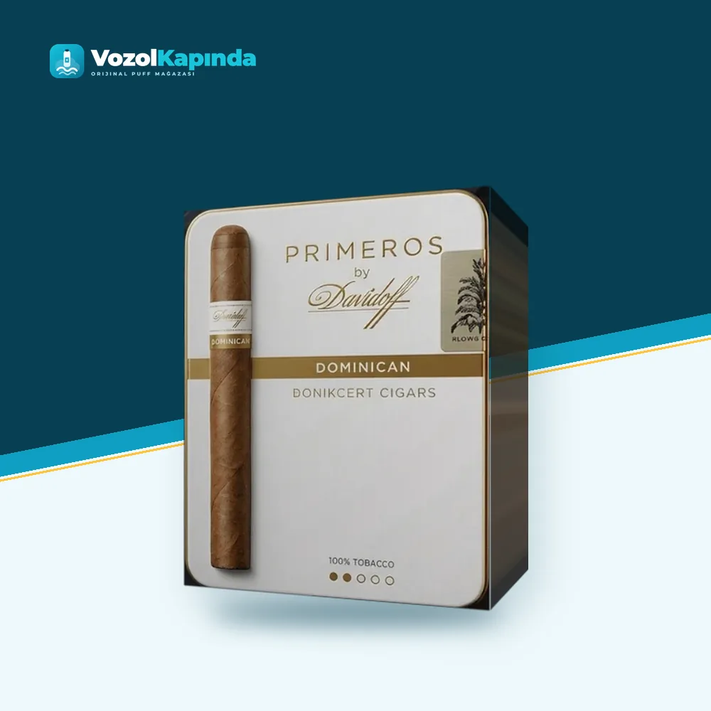 Davidoff Primeros Classics Puro 6’s Metal Kutu Ürün Görseli Davidoff Primeros Classics Puro 6’s Metal Kutu ön yüz görseli, orijinal ambalaj