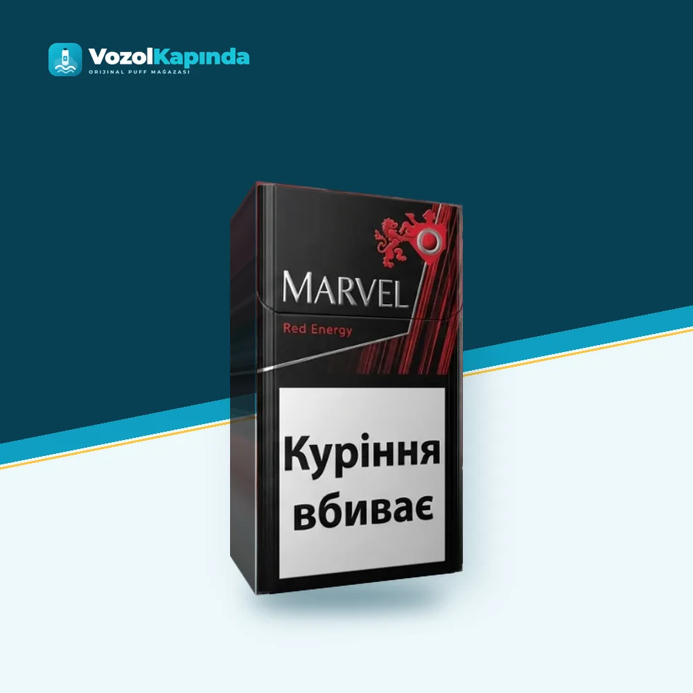 Marvel Red Energy sigara Karpuz aromalı ürün görseli, orijinal puro