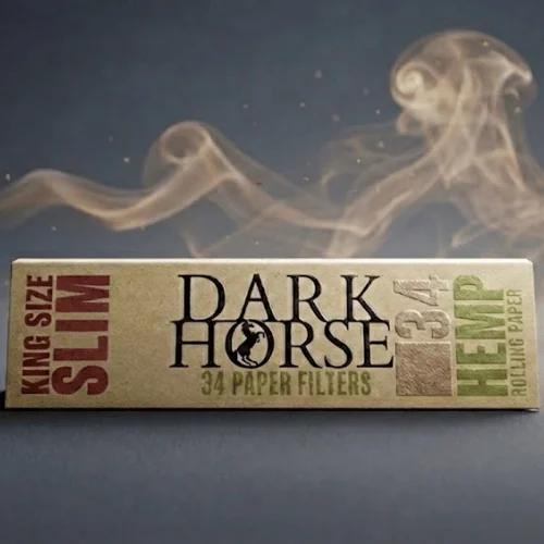 Dark Horse 34 Hemp King Size Slim kağıt – Zıvanalı