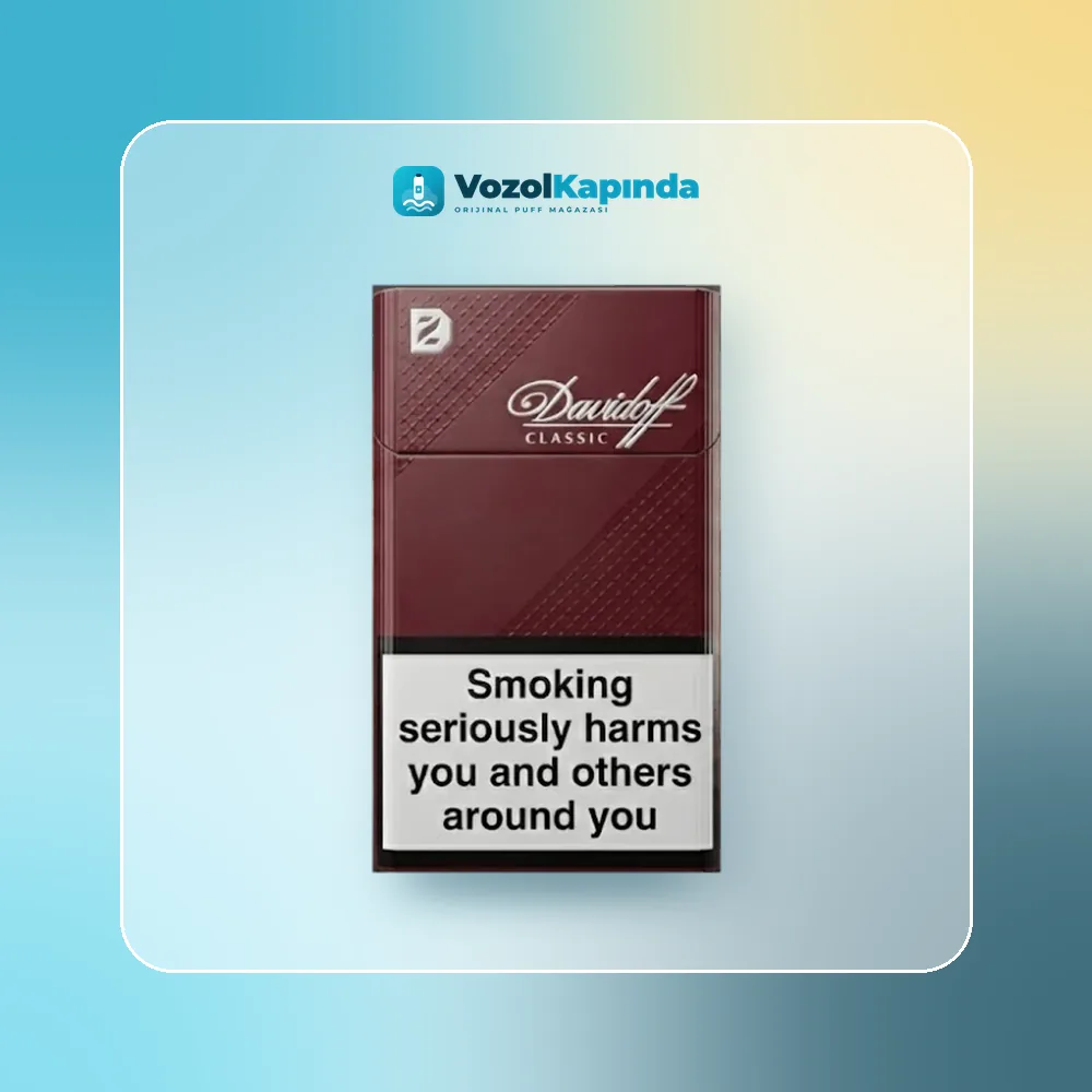 Davidoff Classic ithal sigara Ürün Görseli Davidoff Classic ithal sigara ön yüz görseli, orijinal ambalaj