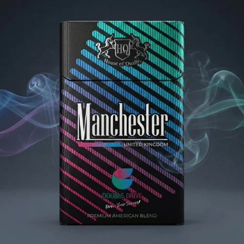 Manchester Double Drive sigara – Mentol ve Böğürtlen