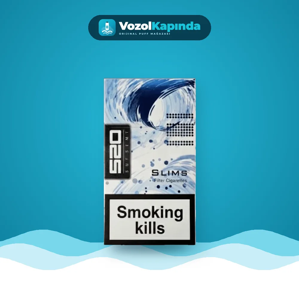 520 Süperslim Kalpli Sigara fiyatı ve siparişi, Vozol Kapında