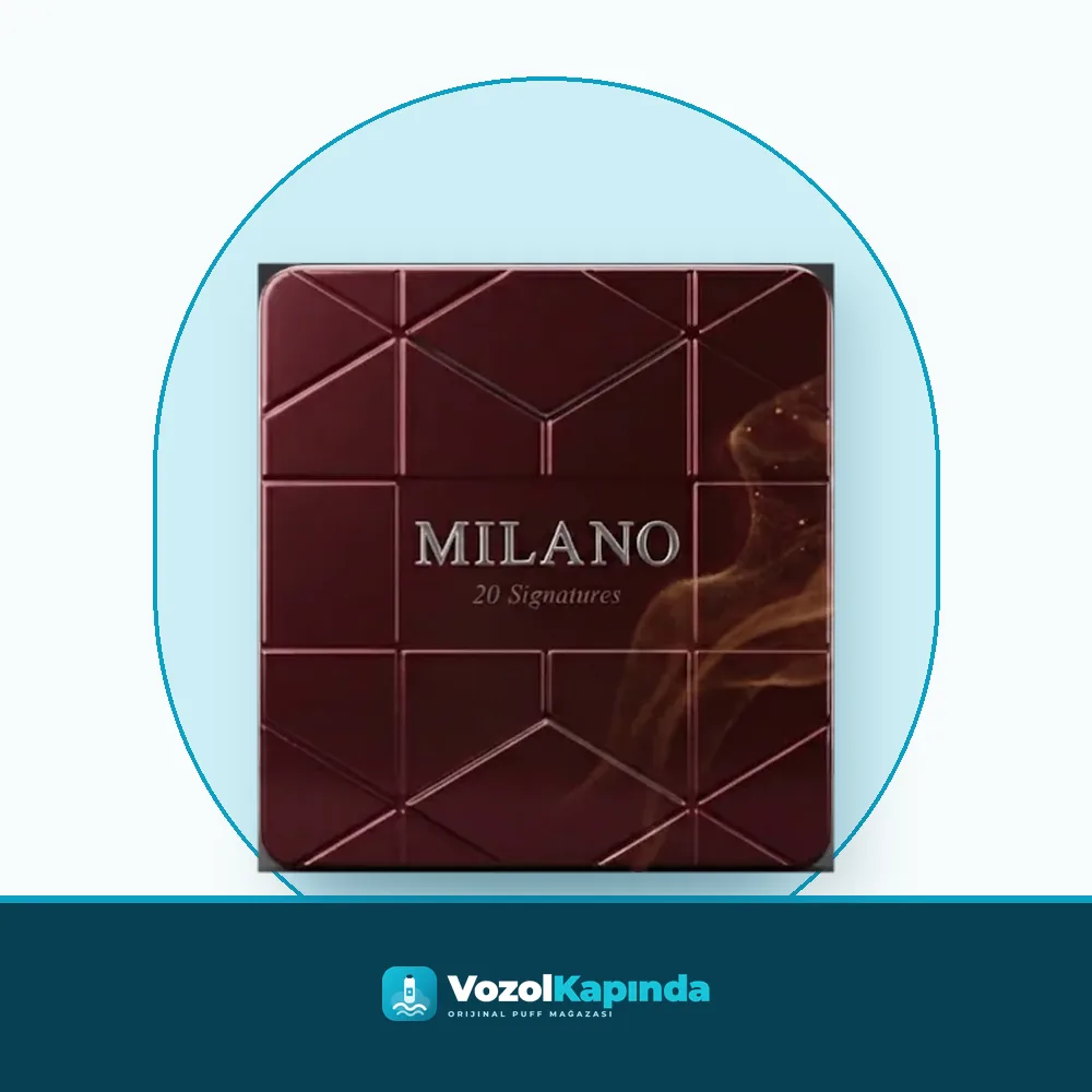 Milano 20 Signatures Red Grape sigara ön yüz görseli, orijinal ambalaj