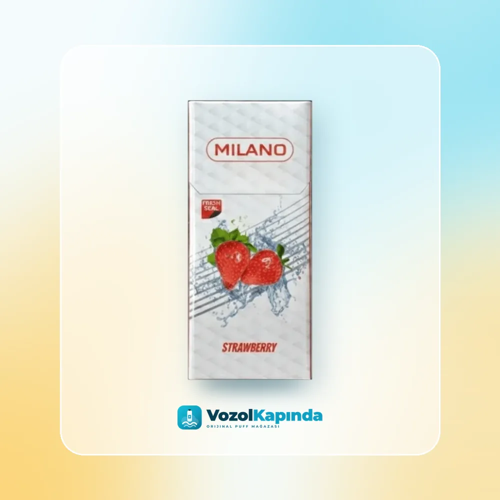 Milano Strawberry Süperslim sigara Çilek aromalı Fiyatı Milano Strawberry Süperslim sigara Çilek aromalı fiyatı ve siparişi, Vozol Kapında