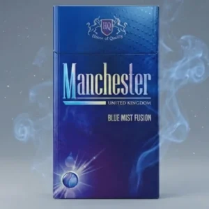 Manchester Blue Mist Fusion sigara – Yabanmersini ve Nane