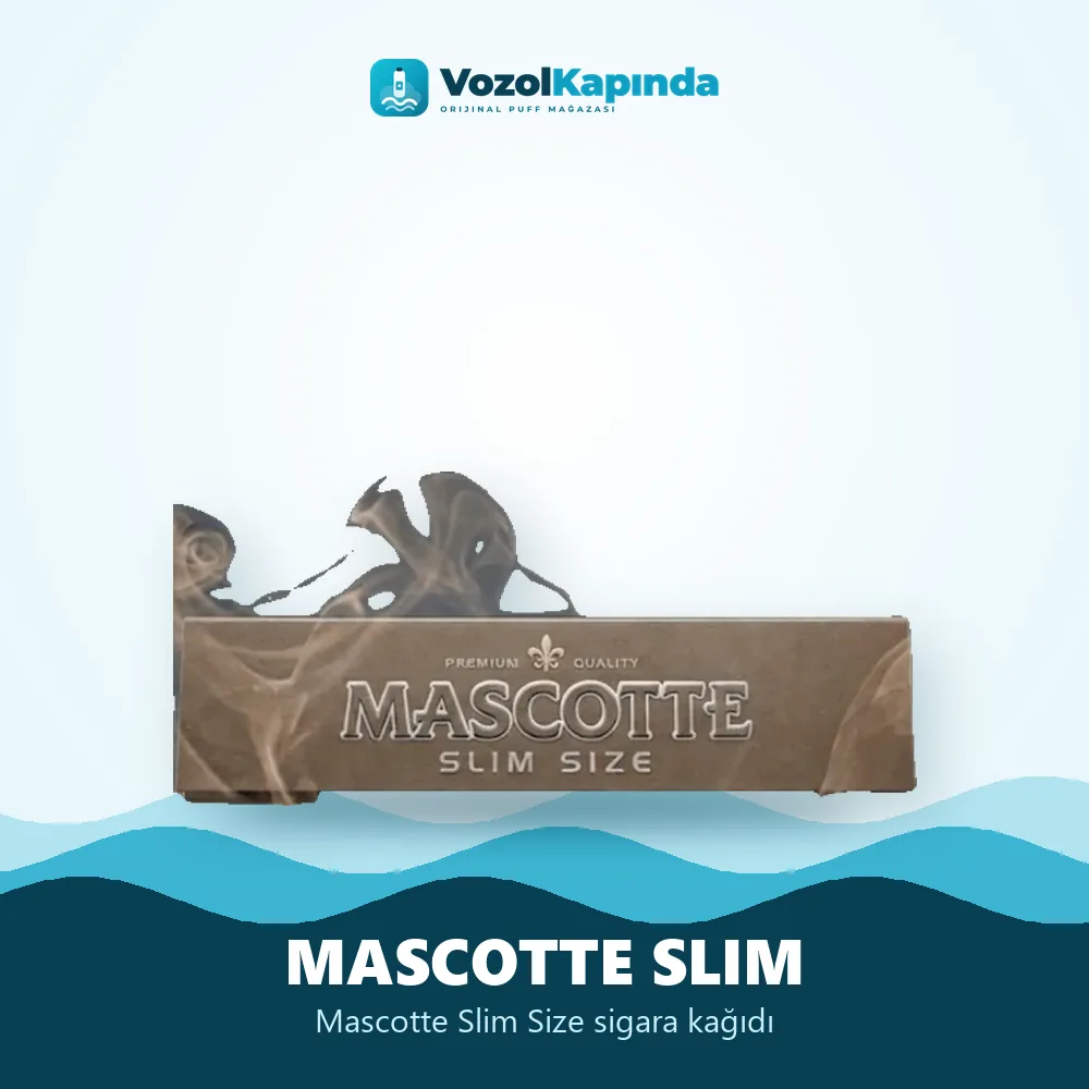 Mascotte Slim Size sigara kağıdı Bilgi Kartı Mascotte Slim Size sigara kağıdı özellikleri: orijinal ürün, kapıda ödeme, gizli paket