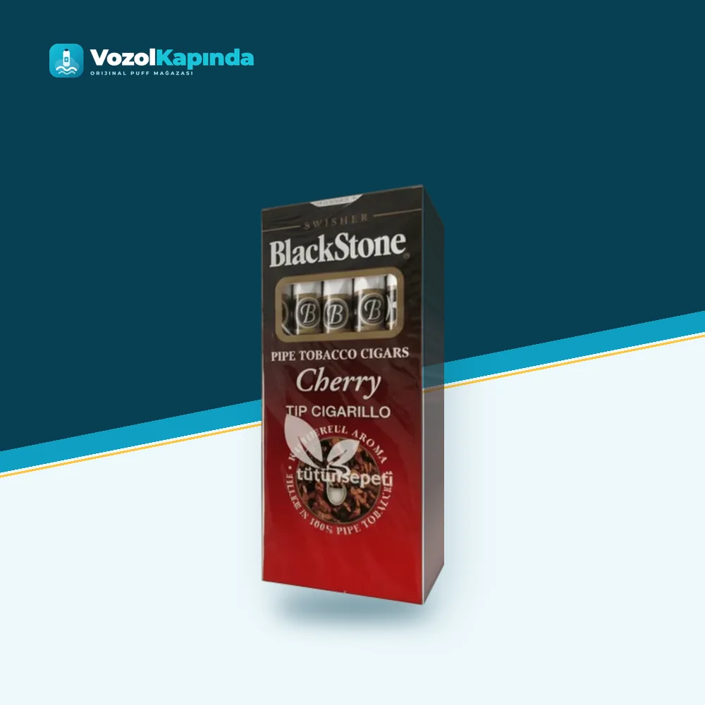 Blackstone Cherry ağızlıklı sigarillo Paket Görünümü Blackstone Cherry ağızlıklı sigarillo ürün görseli, orijinal sigarillo