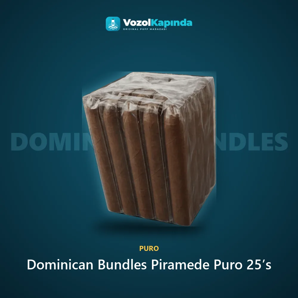 Dominican Bundles Piramede Puro 25’s Özellikleri Dominican Bundles Piramede Puro 25’s bilgi kartı, orijinal puro