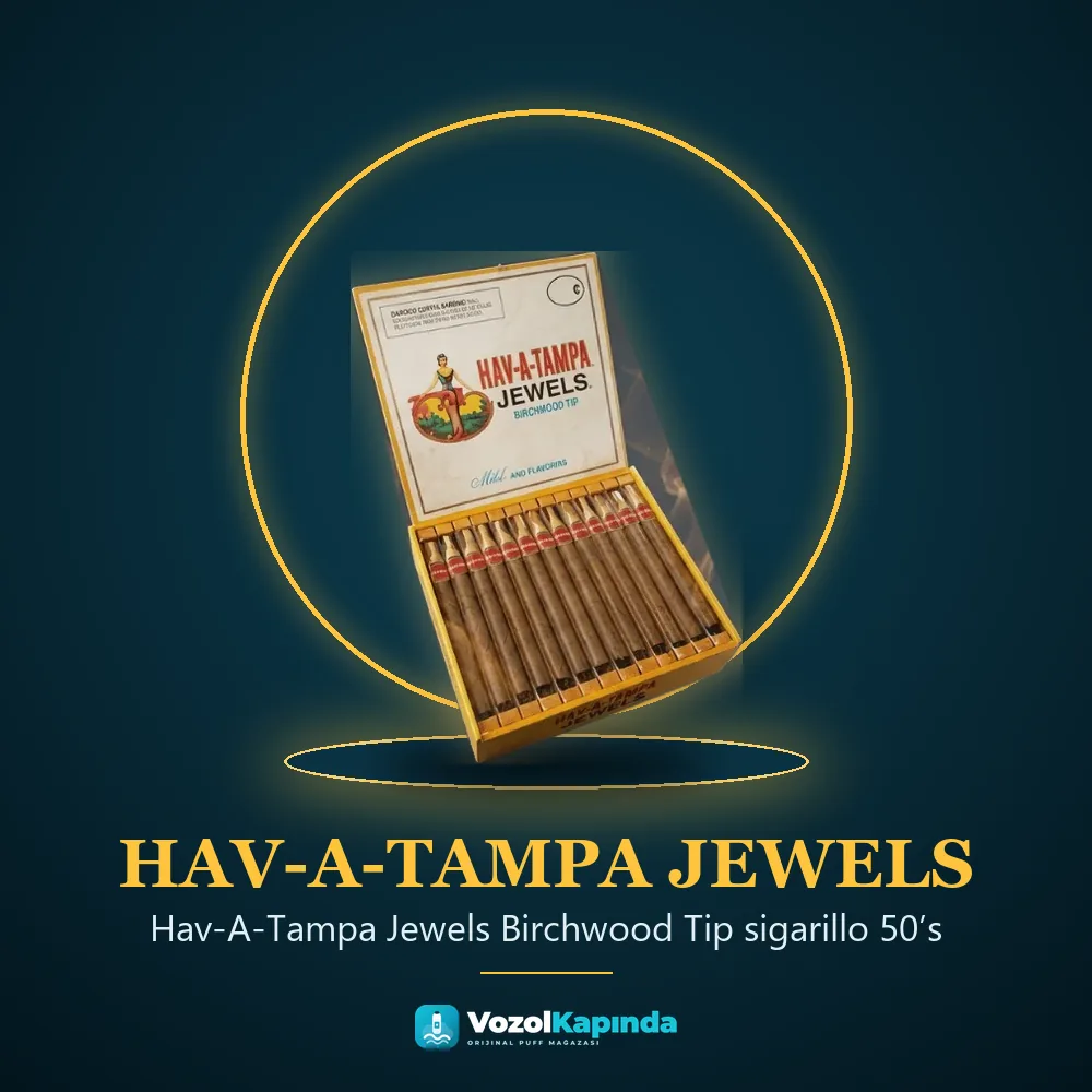 Hav-A-Tampa Jewels Birchwood Tip sigarillo 50’s Sipariş Bilgileri Hav-A-Tampa Jewels Birchwood Tip sigarillo 50’s sipariş avantajları: kapıda ödeme ve gizli paket