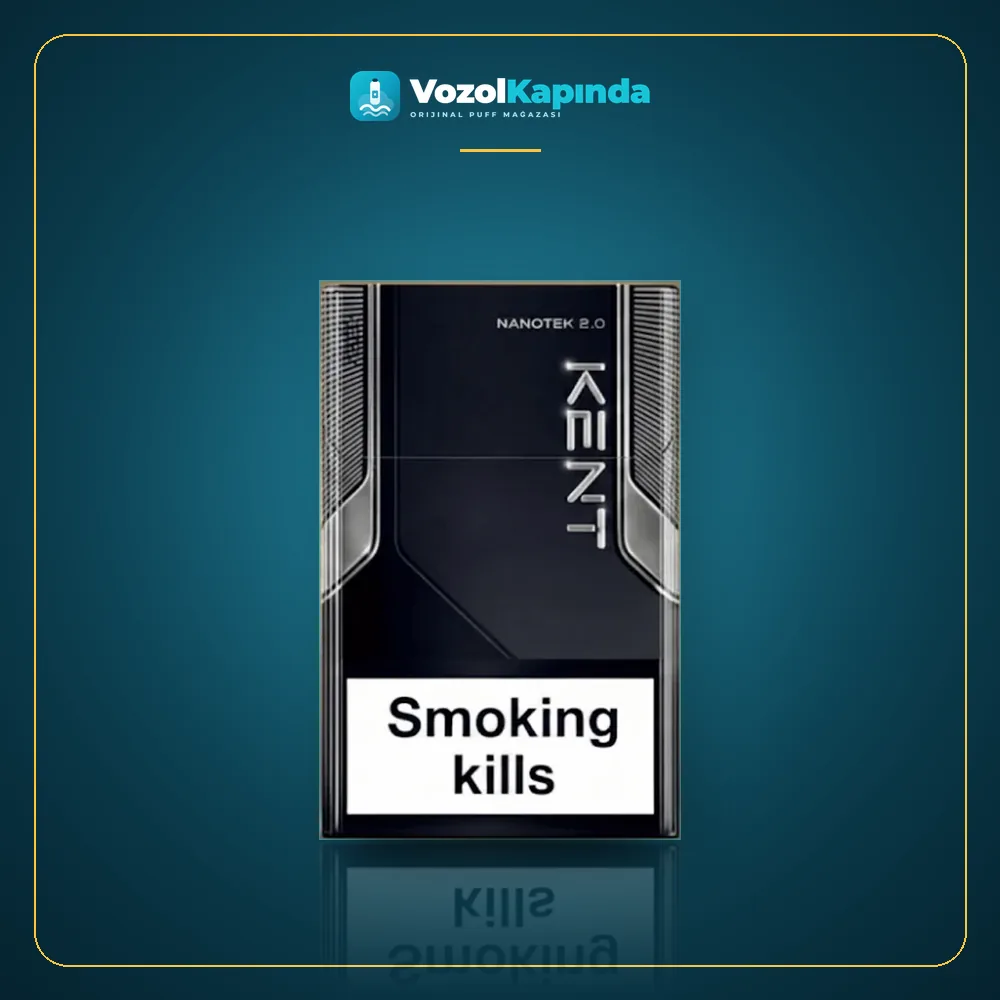 Kent Nanotek 2.0 Silver ithal sigara ön yüz görseli, orijinal ambalaj