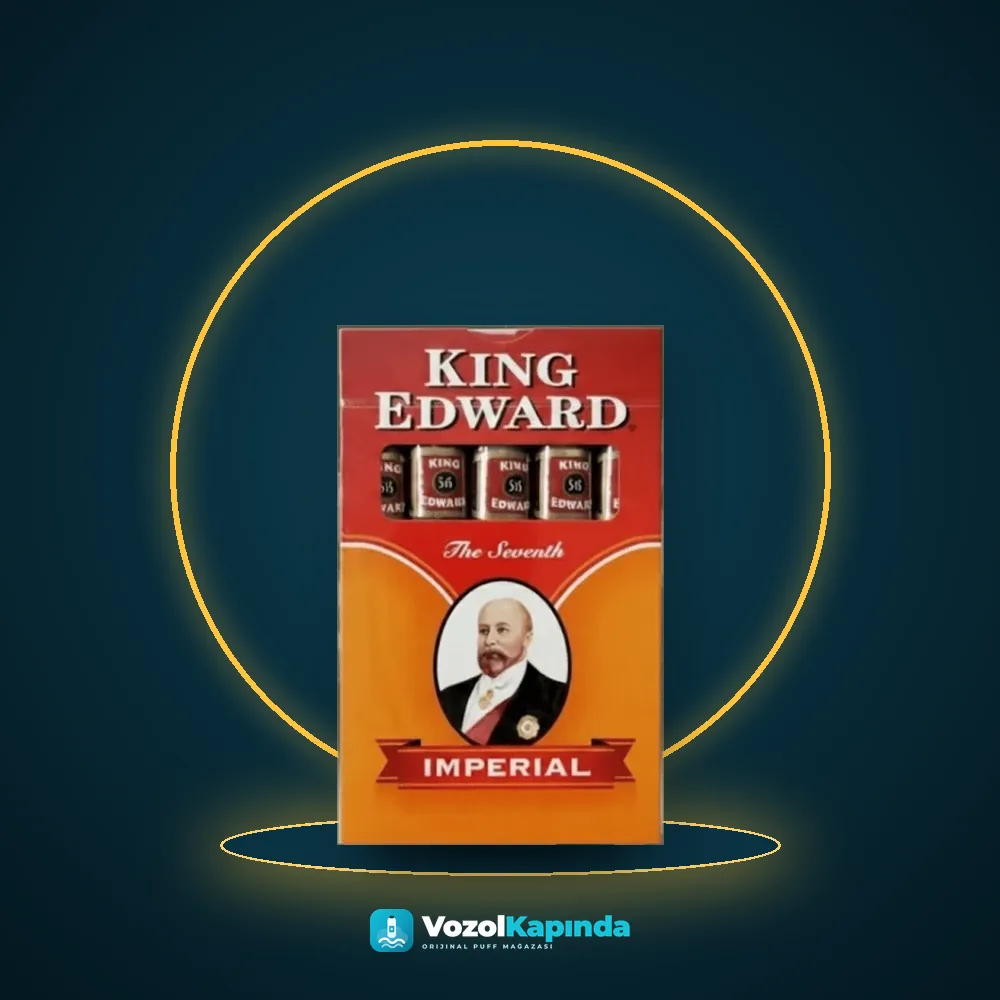 King Edward Imperial Puro 5’s Fiyatı King Edward Imperial Puro 5’s, Vozol Kapında orijinal puro