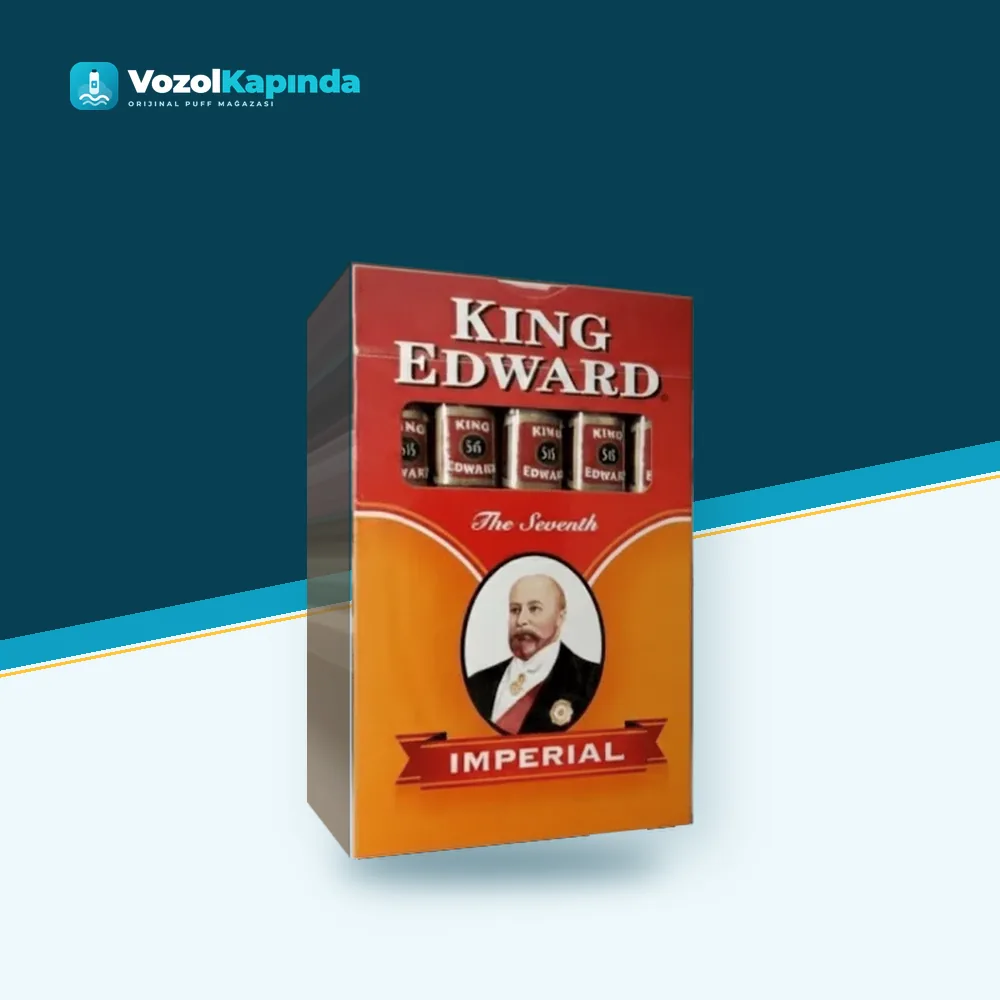 King Edward Imperial Puro 5’s Paket Görünümü King Edward Imperial Puro 5’s paket görünümü