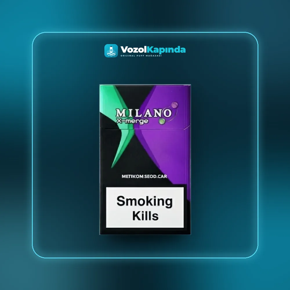 Milano X-Merge ithal sigara Yabanmersini ve Mentol, Vozol Kapında orijinal sigara