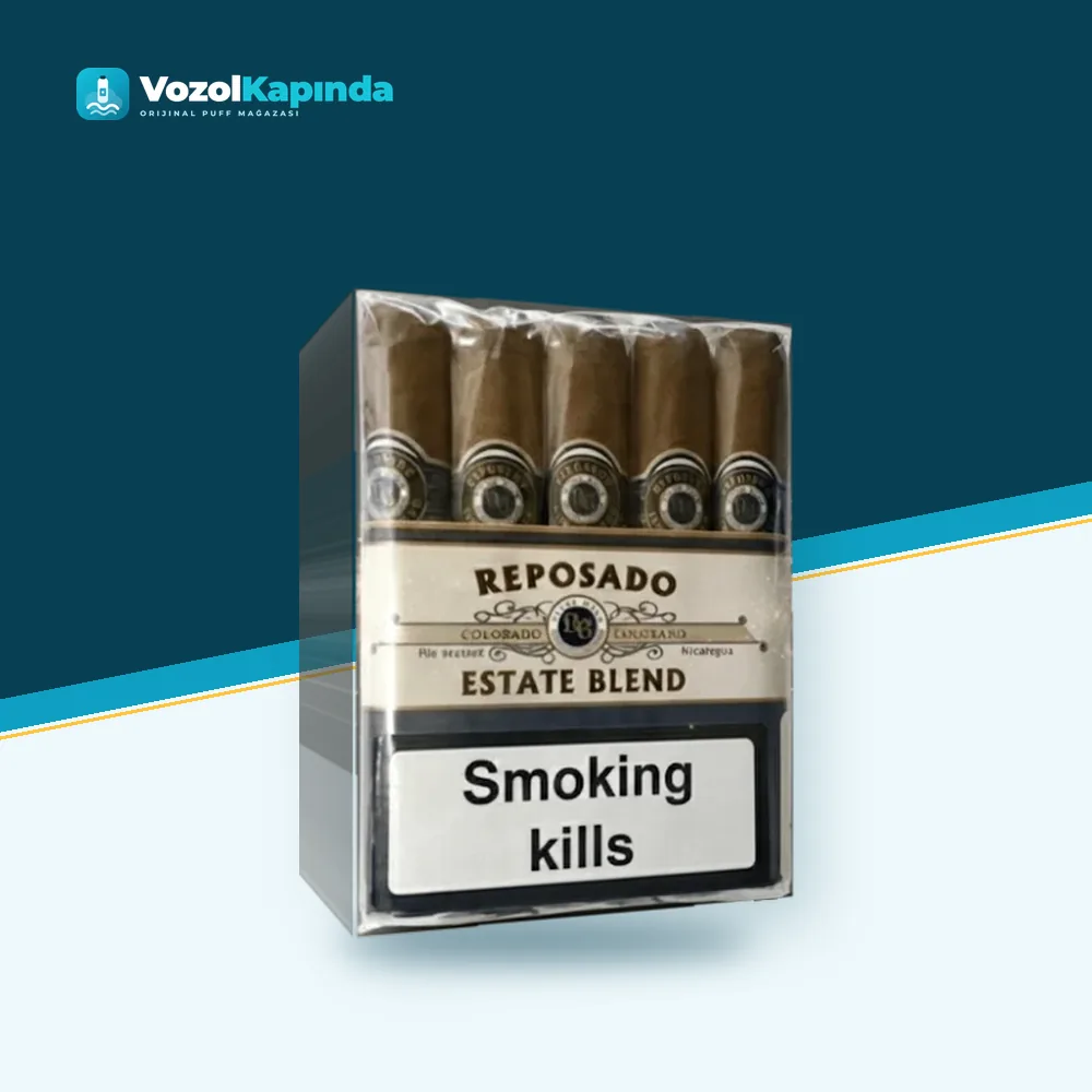 Reposado Estate Blend Colorado Robusto Puro 10’s paket görünümü